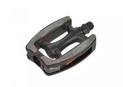 Педали WELLGO, CITY, пластик/Kraton, ось из бористой стали, 9/16", с подшипниками, 99х63х25мм, 270г, C157