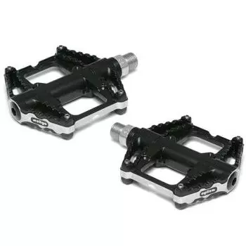 Педали WELLGO W-71, DH/FR/BMX, алюминий, CNC-обработка, ось Cr-mo, 9/16", на промподшипниках, W-71