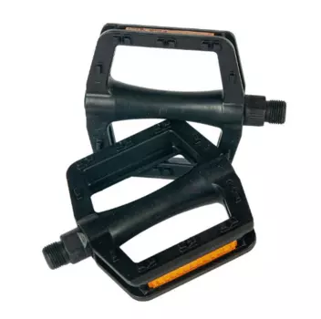 Педали велосипедные 4BIKE M904, 116х97х24 мм, полипропилен, черный, ARV-M904BLK