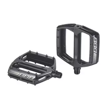 Педали велосипедные BBB CoolRide, МТБ, ось Cr-Mo, алюминий, черные, 495г, BPD-36