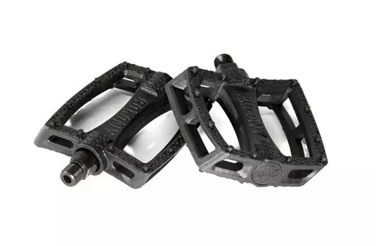 Педали велосипедные COLONY Fantastic Plastic Pedals 9/16" - Nylon/Fibre Mix, цвет черный, 03-002188