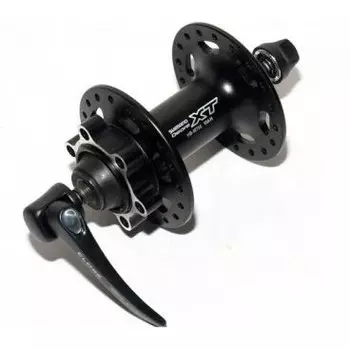 Велосипедная втулка Shimano XT M756, передняя, 32Н, QR, EHBM756BL