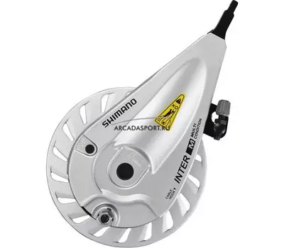Тормоз Shimano Nexave BR-IM55, роллерный, передний, гайки: 3.5мм(M9), 4мм(М10), EBRIM55FX