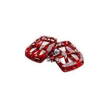 Педали велосипедные E Thirteen Plus Flat Pedal, Aluminum, Body 22 Pins, Red, PD2UPA-101