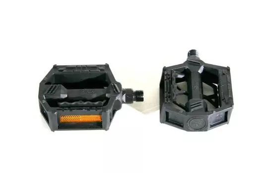 Педали велосипедные FEIMIN, 9/16", 109x83 мм, пластик, черный, LPE920000083