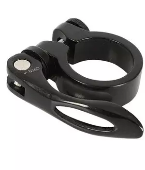Хомут KALLOY UNO XC-60, диаметр - 31,8 мм, алюминий, черный, XC-60