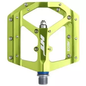 Педали велосипедные HT AE03, 102х96х11мм, Apple Green, AE03XX2J24G1X1