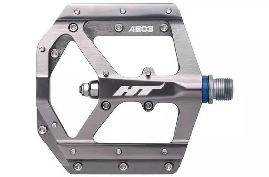Педали велосипедные HT AE03, серебрянный, AE03XX2J02G1X1