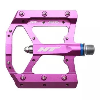 Педали велосипедные HT AE05, 102x96x17 мм, Purple, AE05XX1J03G1X1