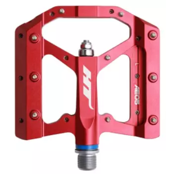 Педали велосипедные HT AE05, красный, AE05123101