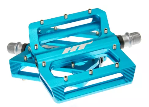 Педали велосипедные HT AN01, Sky Blue, AN01110101