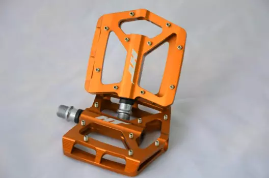 Педали велосипедные HT AN06, оранжевый, AN06108101