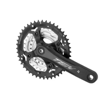 Система велосипедная PROWHEEL, MTB Trekking, 3 звезды, 44T-32T-24T, для 10-скоростей, 175 мм, черный, TEN-851