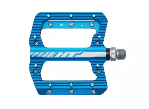 Педали велосипедные HT ANS01, синий, ANS01106101