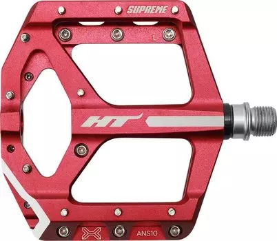 Педали велосипедные HT ANS10 Supreme, красный, ANS10123101