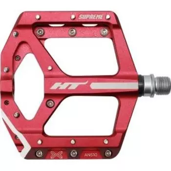 Педали велосипедные HT ANS10 Supreme, красный, ANS10123101