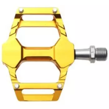 Педали велосипедные HT AR06, 68x83.5x17 мм, Gold, AR06XX2J04F1X0