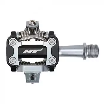 Педали велосипедные HT M1 Leopard, черный, M1101201