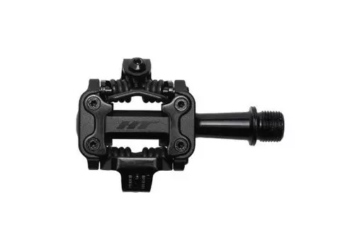 Педали велосипедные HT M1 Leopard, Stealth черный, M1101101