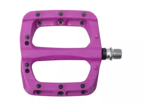 Педали велосипедные HT PA03A, темно-фиолетовый, PA03AX0909H1X0
