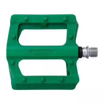 Педали велосипедные HT PA12, темно-зеленый, PA12010101