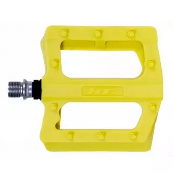 Педали велосипедные HT PA12 Yellow, желтый, PA12XX0916H1X0