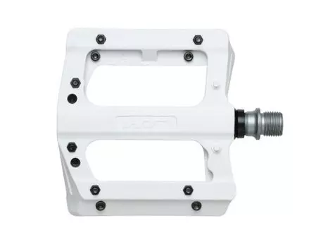 Педали велосипедные HT PA12A, белый, PA12AX0003H1X0