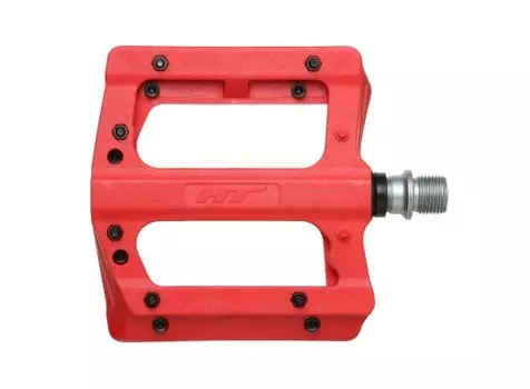 Педали велосипедные HT PA12A, красный, PA12A006101