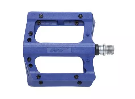 Педали велосипедные HT PA12A, темно-синий, PA12A012101