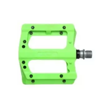 Педали велосипедные HT PA12A, Yellow Green, PA12A007101