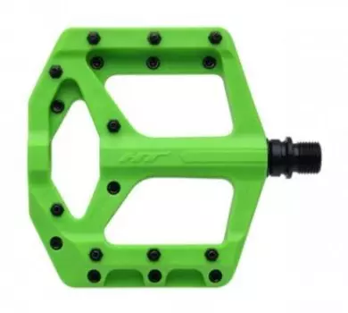 Педали велосипедные HT PA32A, зеленый, PA32AX0903G1X0