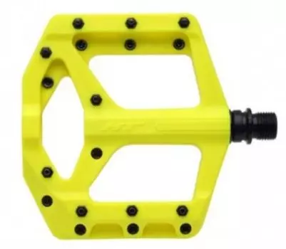 Педали велосипедные HT PA32A, желтый, PA32AX0902G1X0