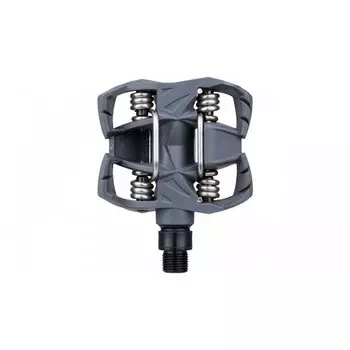 Педали велосипедные контактные TIME Atac MX 2, серый, 1309002