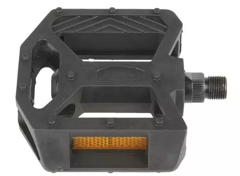 Педали велосипедные M-Wave пластиковые BMX широкие шарикоподшипниковые резьба 1/2" 5-313311