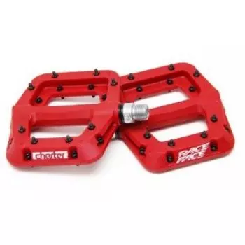 Педали велосипедные Race Face Chester, красный, PD20CHERED