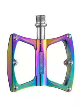 Педали велосипедные Rockbros, пара, алюминий, ось 9/16", разноцветный, LX-K340
