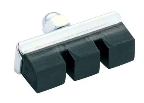 Колодки тормозные ALHONGA HJ-203M, для калиперных тормозов, 40 мм (25°), сталь, HJ-203M