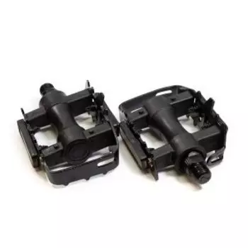 Педали велосипедные TRIX, алюминий/пластик/сталь, 96x81 мм, резьба 9/16", MX-P802