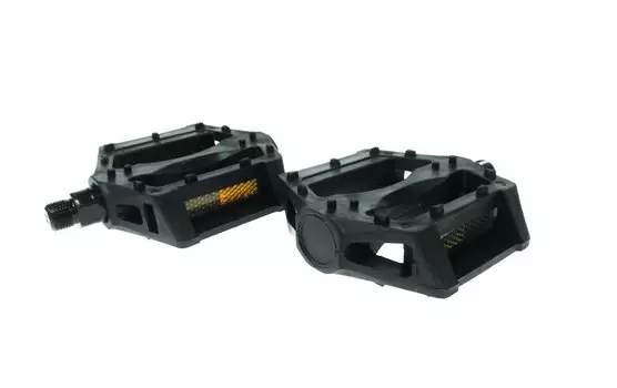 Педали велосипедные TRIX, пластик/сталь, 98x91 мм, резьба 9/16", MX-P624