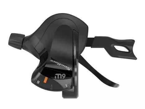 Манетка велосипедная SunRace Dual Lever Trigger M930 Right, 9S, Cable 2100mm, DLM930.R900.0S1