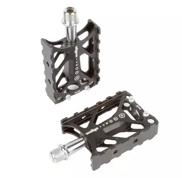 Педали велосипедные WELLGO алюминий M142 ось Cr-Mo 6-14142