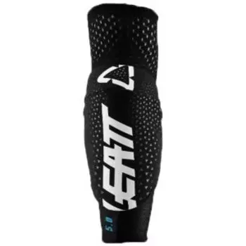 Велоналокотники Leatt 3DF 5.0 Elbow Guard, White/Black, 2023, 5019400403