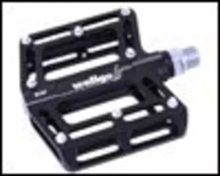 Педали велосипедные WELLGO BMX/Downhill B164 широкая ось Cr-Mo 372г 6-14164
