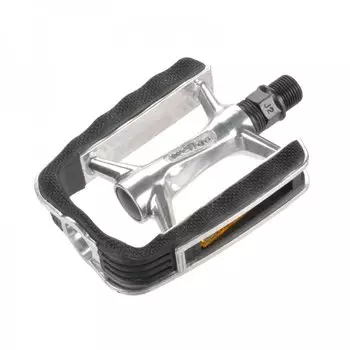 Педали велосипедные Wellgo CITY, алюминий/сталь, ось Cr-Mo, C220DU