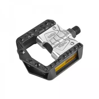 Педали велосипедные Wellgo, складные, алюминий, 104.7*84*28.2 mm, на блистере, F-268