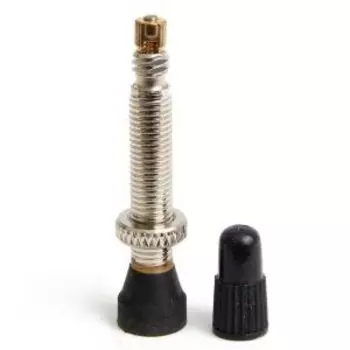 Ниппель велосипедный для бескамерной установки Chepark, 40 мм, Presta, серебристый, NipplePresta