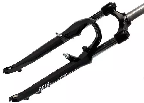 Вилка велосипедная RST Neon T 28", алюминий, ход 60 мм, под диск и V-brake, Preload, черный
