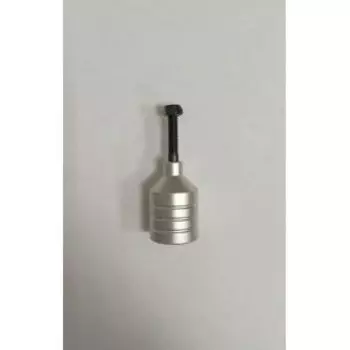 Пеги для трюкового самоката TRIX, с осями 8мм, 20x55/35мм, алюминий, серебристые, PG-TX5535-SL