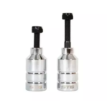 Пеги STG для трюкового самоката с осью, 22.2 мм, алюминий, серебристый, Х99070