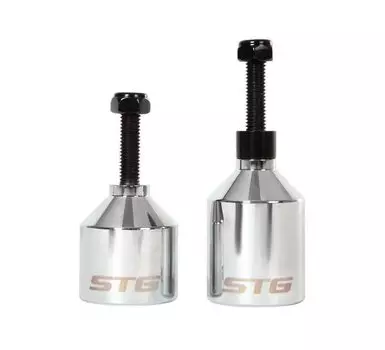 Пеги STG для трюкового самоката с осью, 36 мм, алюминий, серебристый, Х99084